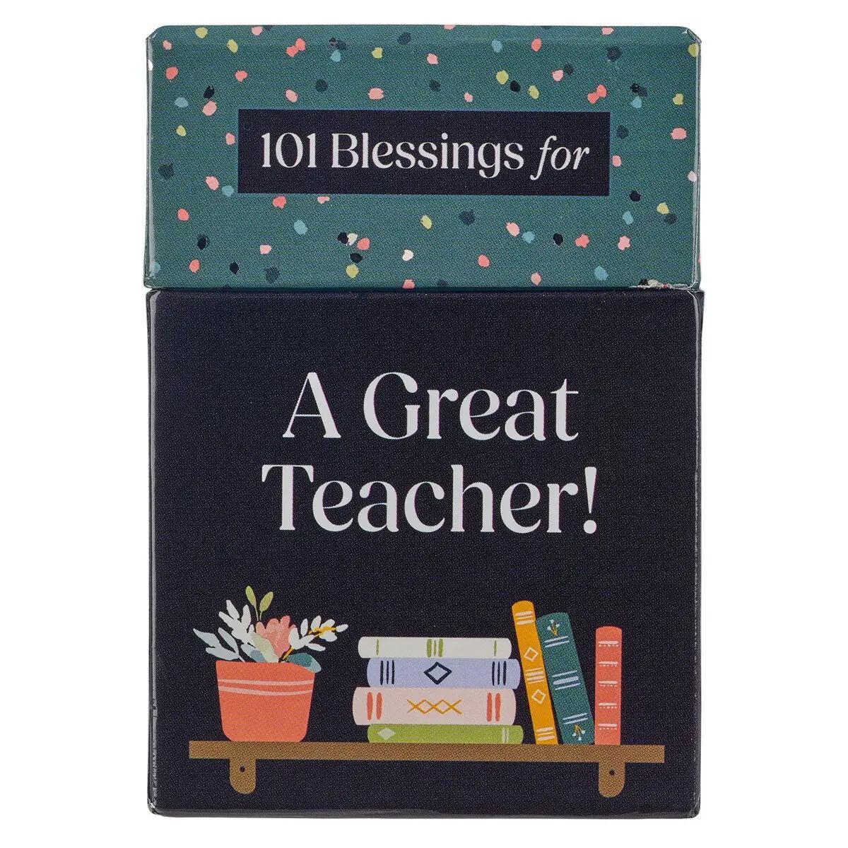 Box of Blessings For A Great Teacher