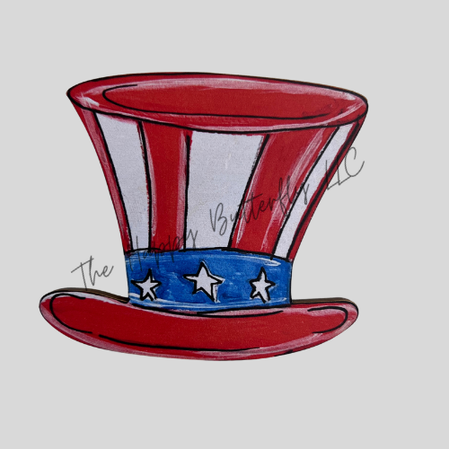 Seasonal & Everyday Toppers: Uncle Sam Patriotic Hat