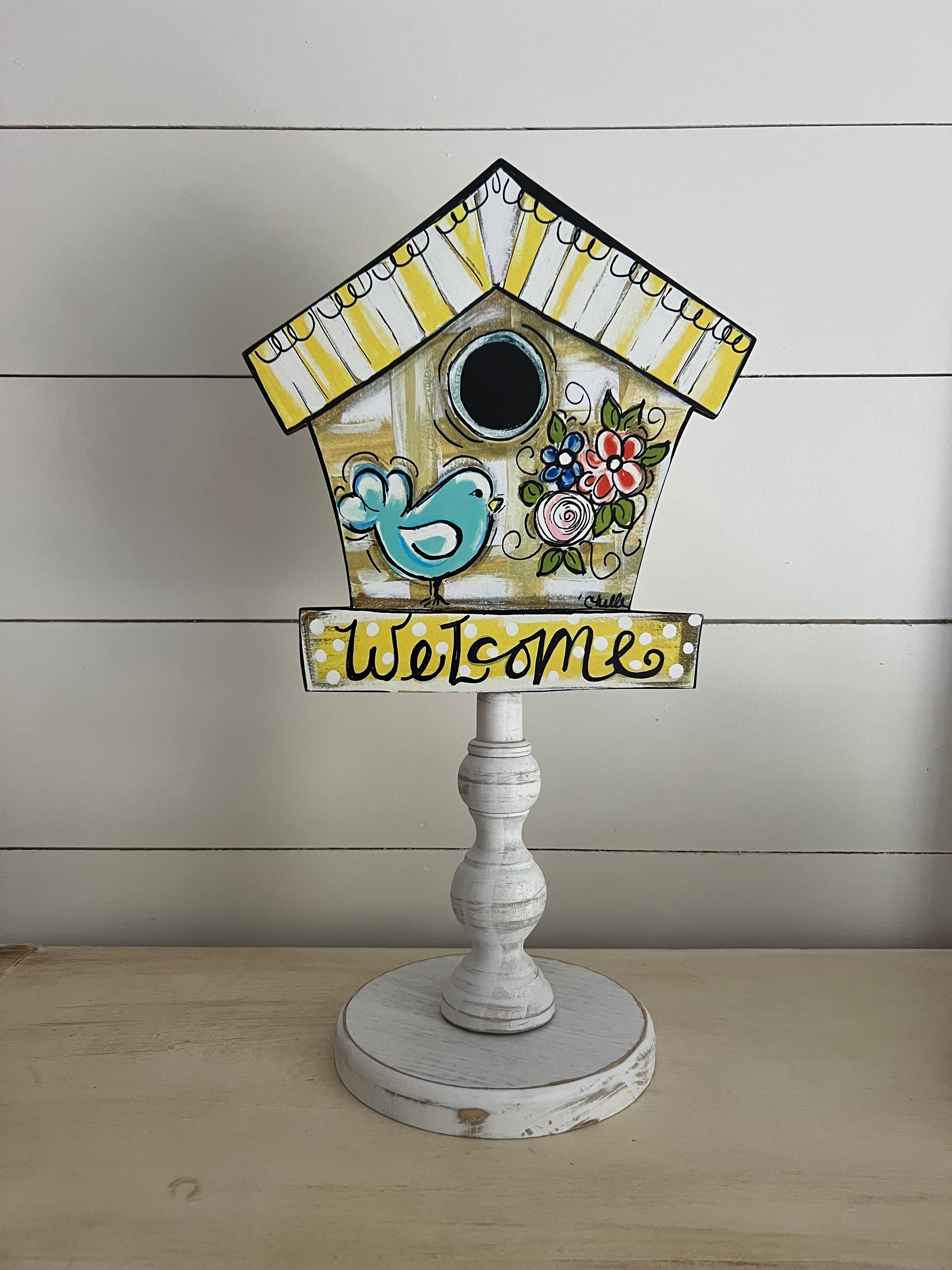 Seasonal & Everyday Toppers: Bluebird Birdhouse