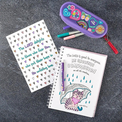 Coloring Book Favorite Bible Verses for Girls Wirebound