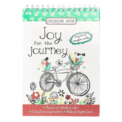 Coloring Book Wirebound Joy for the Journey