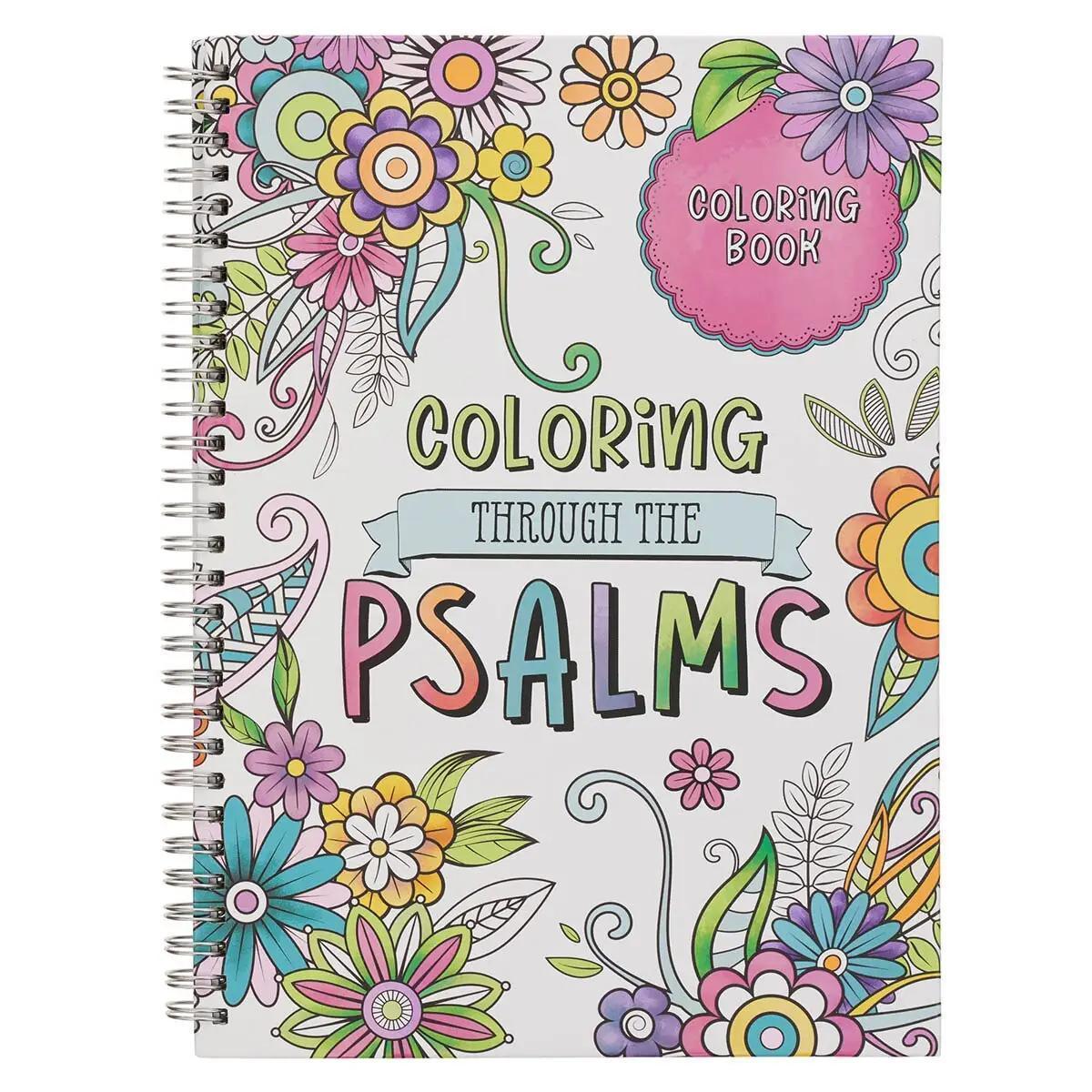 Coloring Book Spiral Coloring the Psalms