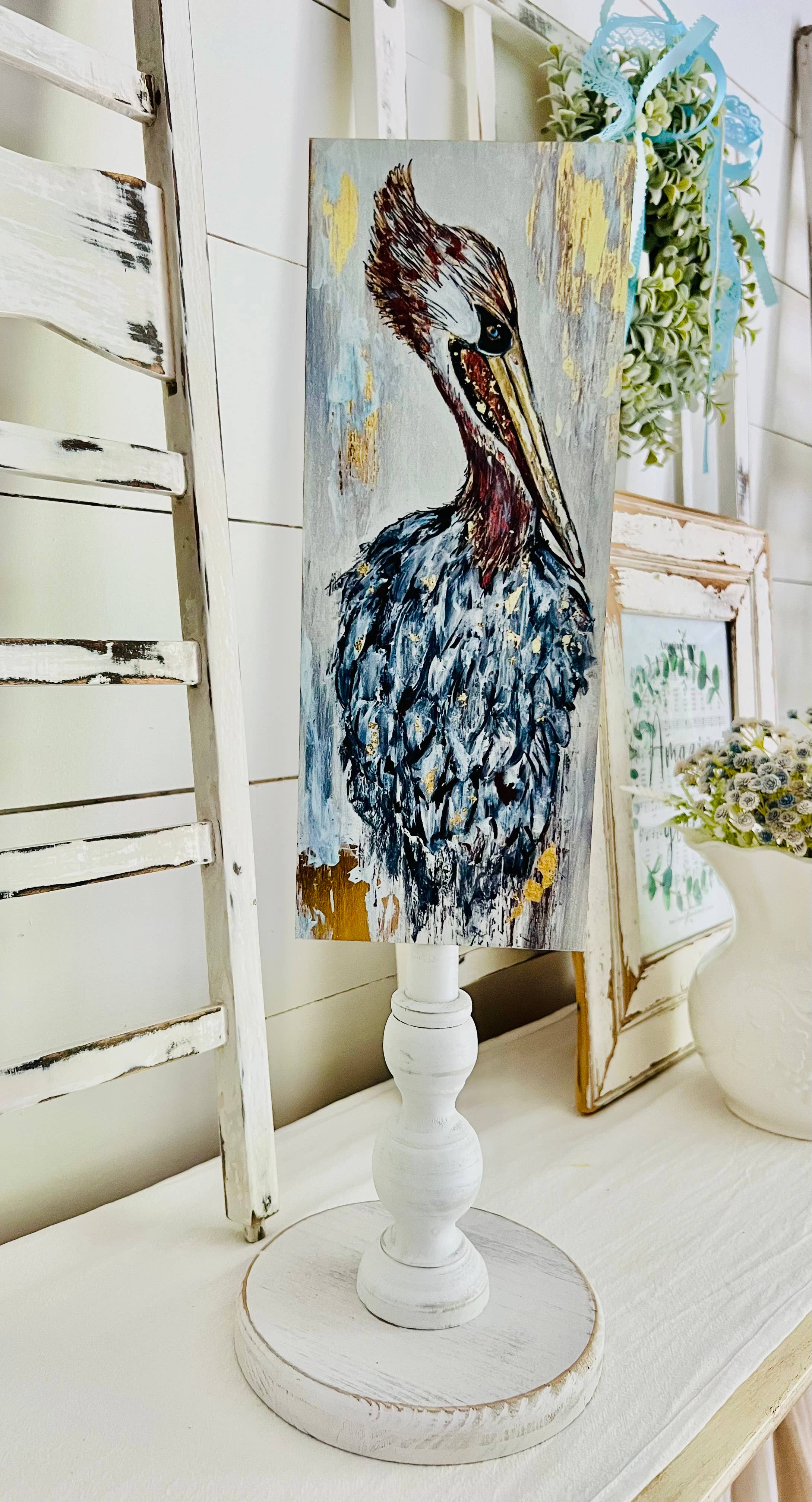 Seasonal & Everyday Toppers:  Rita the Pelican