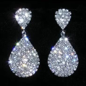 #15074 - Stone Teardrop Earring